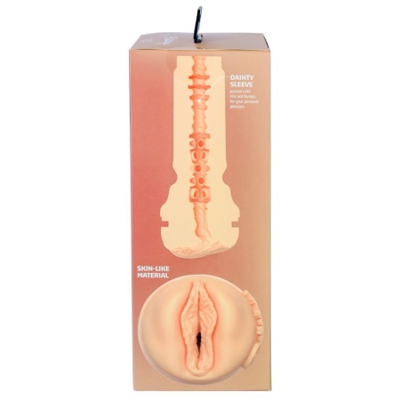 Masturbator Feel Dainty Wilder - anatomiczny odlew TPE, głębokość 21,5 cm, długość 22,4 cm - 6