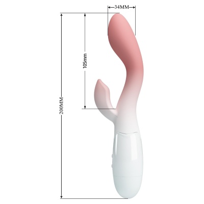 Masażer punktu G Brighty z elastycznym trzonem i 30 funkcjami wibracji, 20 cm - 1 2