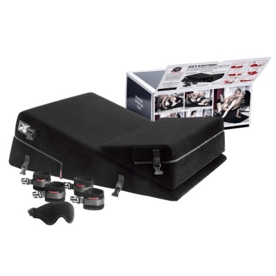 Wedge/Ramp Black Label z 4 regulowanymi pasami – anatomiczny zestaw klinowo-rampowy do stabilizacji miednicy, 61 x 86 x 30,5 cm - 1 2