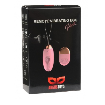 Remote vibrating egg pink - 1 2