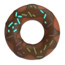 Silikonowy pierścień erekcyjny Choco Super Donut w kształcie pączka, 9 cm średnicy - 2