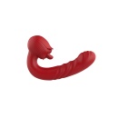 Rose Thrusting Vibrator - podwójna stymulacja, ruch posuwisty i języczek wymiary: brak danych producenta - 2
