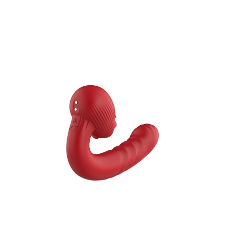 Rose Thrusting Vibrator - podwójna stymulacja, ruch posuwisty i języczek wymiary: brak danych producenta - 5