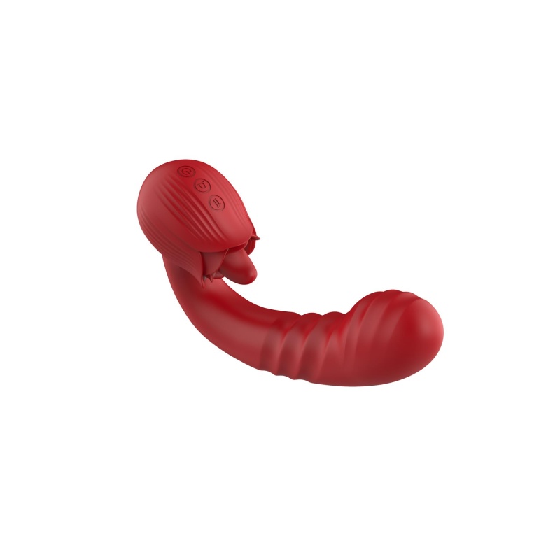 Rose Thrusting Vibrator - 8