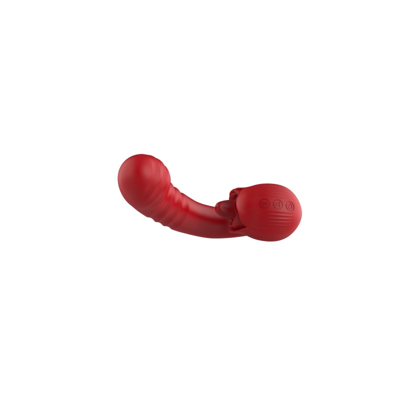 Rose Thrusting Vibrator - 10