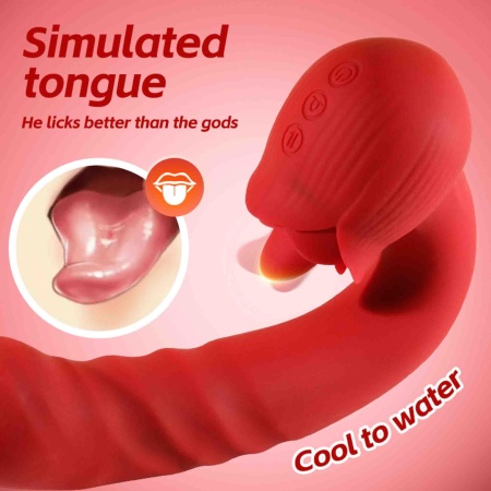 Rose Thrusting Vibrator - 14