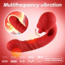 Rose Thrusting Vibrator - 16