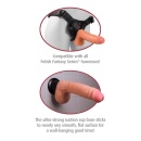 Wibrator Real Feel Deluxe No.5 Light – realistyczna powłoka Fanta Flesh Skin z przyssawką, 20 cm - 6