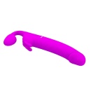 Dildo strap-on bez uprzęży Zanini z wibracjami i pulsowaniem, 20 cm - 5