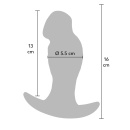 Korek analny Realistic 16 cm z silikonu medycznego i ze stabilną podstawą - 3
