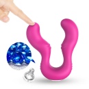 Wibrator dla par Seraph pink - ergonomiczny, dwuczęściowy, wodoodporny, silikon + ABS, 14,7 × 10,5 × 3,9 cm - 9