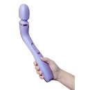 Wibrator różdżkowy Wellness Eternal Wand z napędem RumbleTech, pilotem 4-kierunkowym i giętką szyjką, długość 36,8 cm - 3