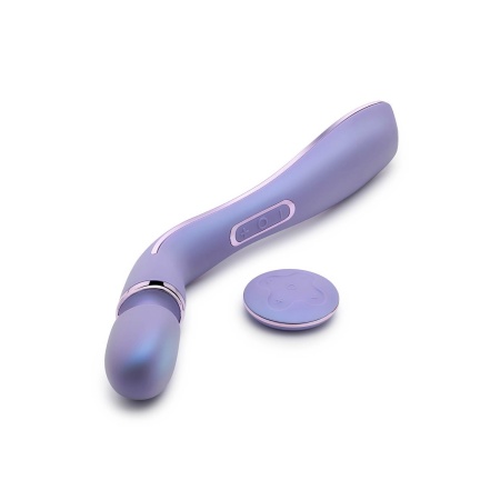 Wibrator różdżkowy Wellness Eternal Wand z napędem RumbleTech, pilotem 4-kierunkowym i giętką szyjką, długość 36,8 cm - 4