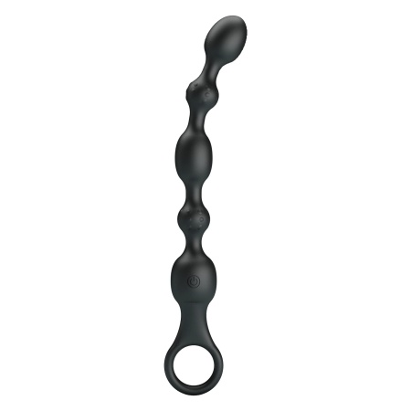 Wibrator analny Van z koralikami - 10 wibracji, 20 cm - 2
