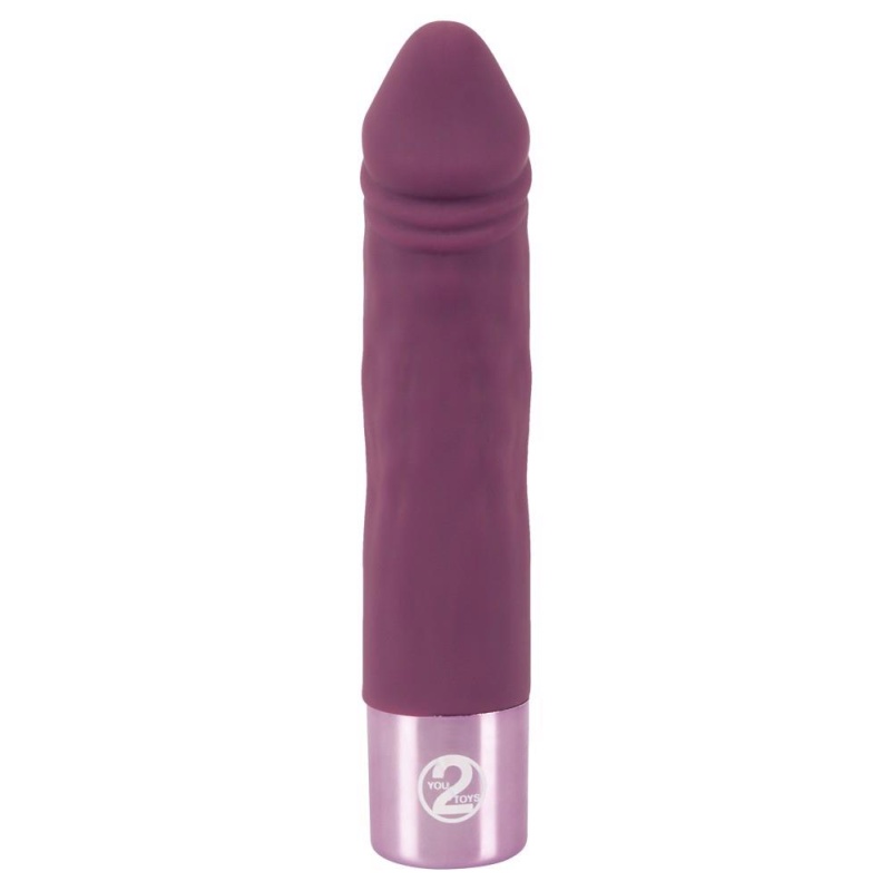 Wibrator realistyczny Elegant Series Realistic Vibe – 15 trybów, wodoodporny, długość 14,3 cm, Ø 3 cm - 3