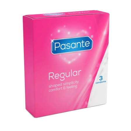 Prezerwatywy Pasante Regular 54 mm Naturalne - 1