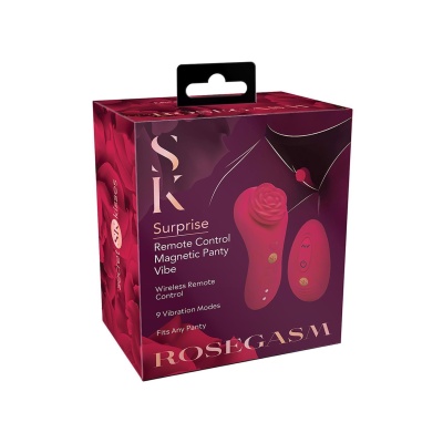 SECRET KISSES ROSEGASM ROSE SURPRISE PANTY VIBE - 1