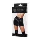 Glossy Billie, skirt, wetlook, black, L - 4