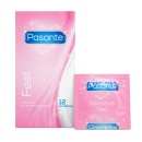 Prezerwatywy Pasante Sensitive Feel 19 cm x 5.2 cm Naturalne - 1