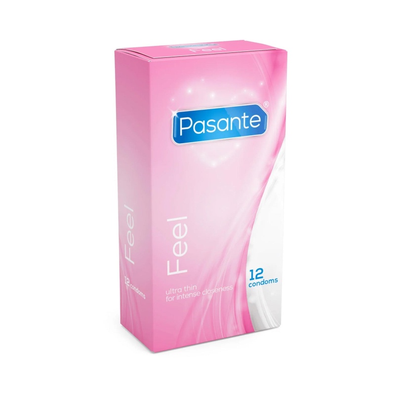 Prezerwatywy Pasante Sensitive Feel 19 cm x 5.2 cm Naturalne - 2