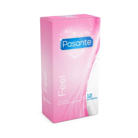 Prezerwatywy Pasante Sensitive Feel 19 cm x 5.2 cm Naturalne - 2