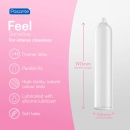 Prezerwatywy Pasante Sensitive Feel 19 cm x 5.2 cm Naturalne - 3