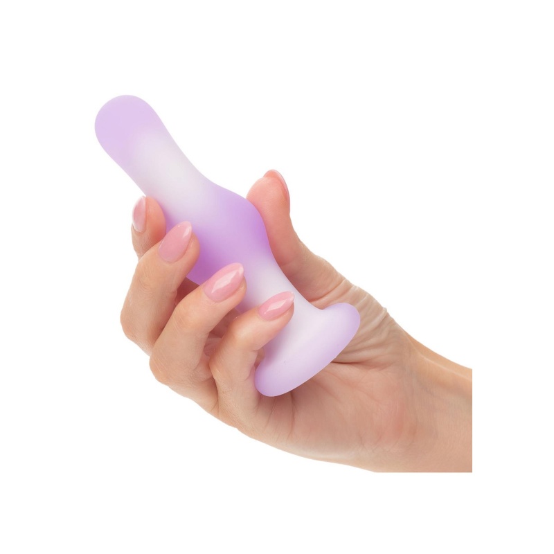 Wibrujący korek analny CalExotics Lavender Haze Bulb Probe 10,25 cm - 8