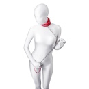Anonymo collar, PU leather, red - 1