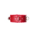 Anonymo collar, PU leather, red - 3