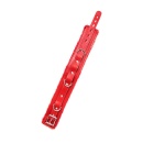 Anonymo collar, PU leather, red - 7