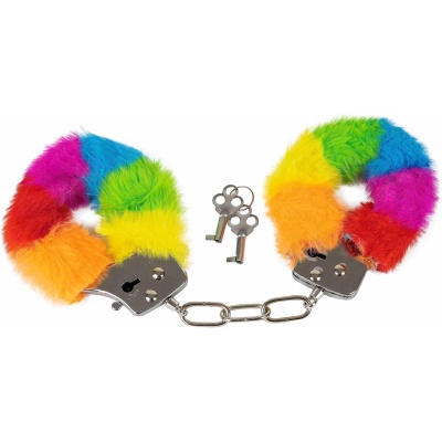 Kajdanki BR206 Rainbow Cuffs 7 cm - 1 2
