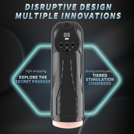 LUXURY Masturbator, PREMIUM RECHARGEABLE MULTIFUNCTIONS 04 - 13