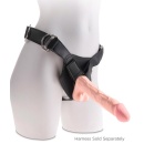 Dildo realistyczne KCP 12 TD Cock with Balls z twardym rdzeniem i miękką powłoką TPE, długość całkowita 33 cm - 7