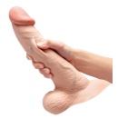 Slipskin Curvy 25 cm - Silikonowy Masażer z Zakrzywionym Kształtem i Przyssawką - 8