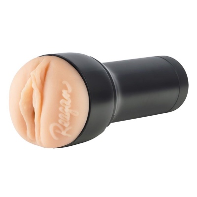 Masturbator Feel Reagan Foxx PBC - realistyczna replika waginy z teksturą wewnętrzną, TPE, 22 × 8,4 cm - 1 2