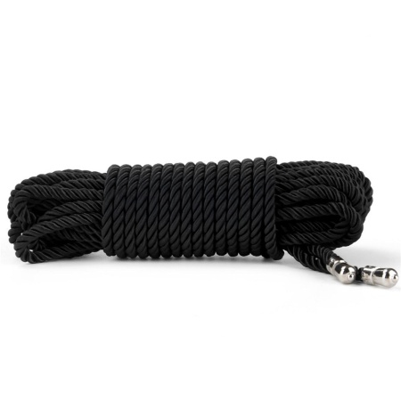 Lina do krępowania Reign Ebony Silky 10 m, 6 mm, czarna - 3
