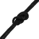 Lina do krępowania Reign Ebony Silky 10 m, 6 mm, czarna - 7
