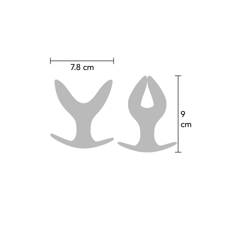 Korek analny Anchor Plug L rozprężny 9 cm - 4
