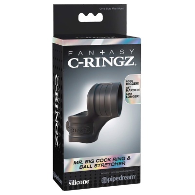 Big Cock Ring & Ball Stretcher - 1