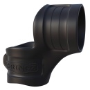Pierścień na penisa z rozciągaczem jąder (Big Cock Ring & Ball Stretcher) – silikon, długość 7,5 cm, średnica pierścieni 3,4/3 c - 2