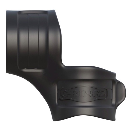 Pierścień na penisa z rozciągaczem jąder (Big Cock Ring & Ball Stretcher) – silikon, długość 7,5 cm, średnica pierścieni 3,4/3 c - 3
