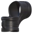 Pierścień na penisa z rozciągaczem jąder (Big Cock Ring & Ball Stretcher) – silikon, długość 7,5 cm, średnica pierścieni 3,4/3 c - 5