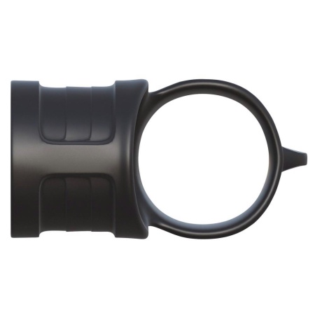 Pierścień na penisa z rozciągaczem jąder (Big Cock Ring & Ball Stretcher) – silikon, długość 7,5 cm, średnica pierścieni 3,4/3 c - 6