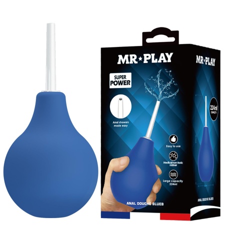 MR PLAY - ANAL DOUCHE BLUEB (224 ml) - 1