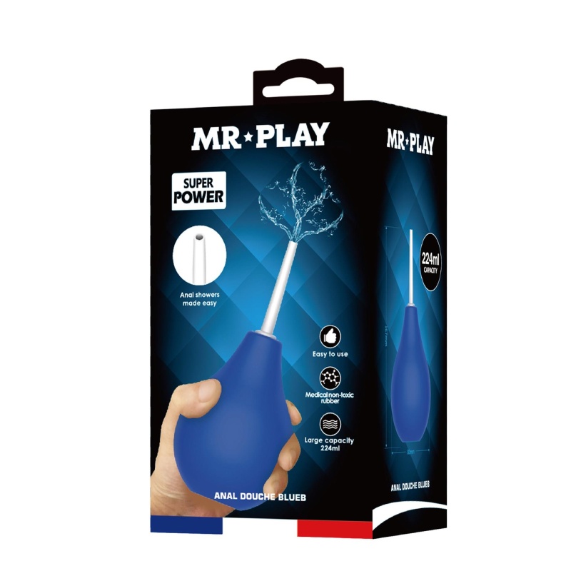MR PLAY - ANAL DOUCHE BLUEB (224 ml) - 8