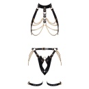 Leather Harness Set S/M - 7
