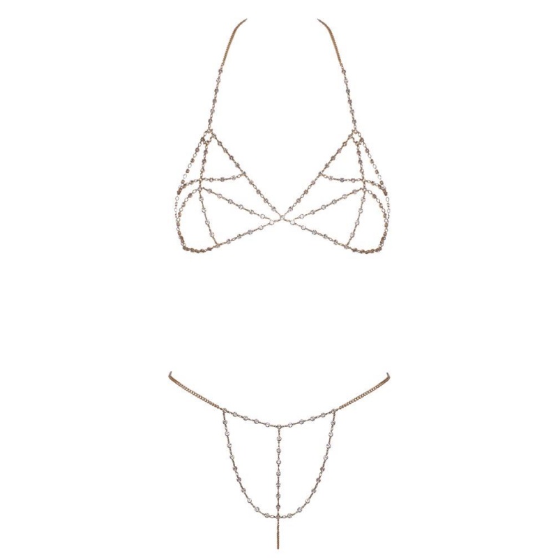 Bra Set Chain Gold - 5