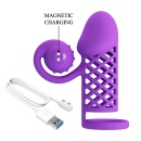 Nakładka ze stymulatorem łechtaczki Mind-blowing Miracles z 10 funkcjami wibracji, pamięcią ustawień i regulowanymi pasami - 8