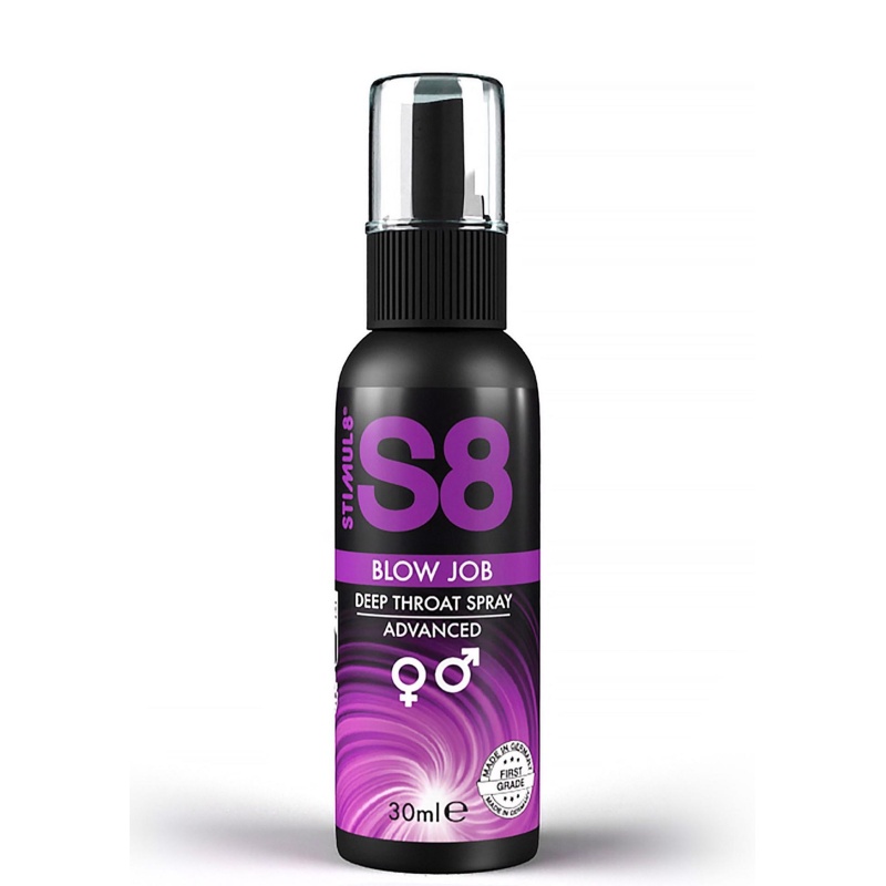 S8 Deep Throat Spray 30ml Natural - 1