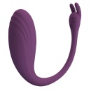 Wibracyjne jajeczko Catalina z aplikacją, 21 cm - 4